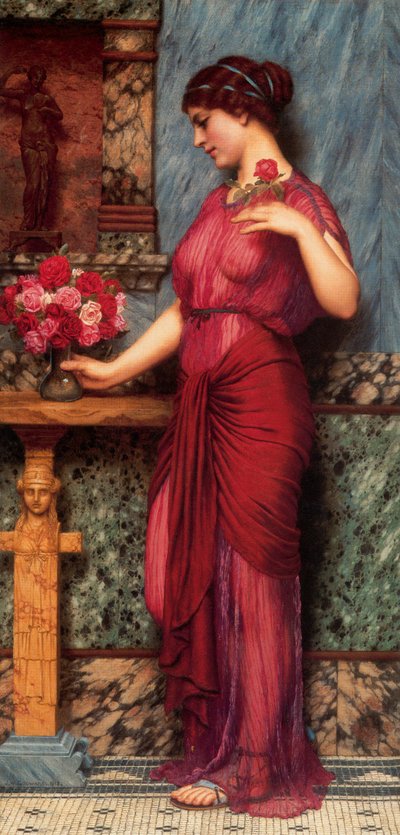 次のアーティストによるアート作品： John William Godward